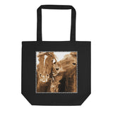 Wild Horses of Sable Island "Love Bite" Eco Tote Bag