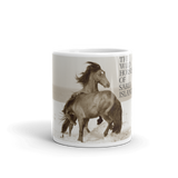 Wild Horses Of Sable Island Mug