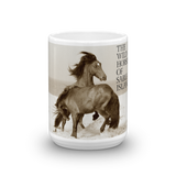 Wild Horses Of Sable Island Mug